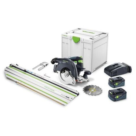 Festool – Scie circulaire sans fil 18V pour coupes jusqu'à 55mm – Moteur EC-TEC – Lame 160mm – Rail FSK 420 inclus – 577675