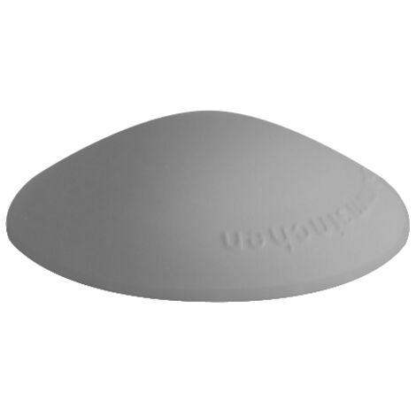 Butoirs de porte en plastique blanc FI 40 mm, H 10 mm - HS 352600 (1/2)