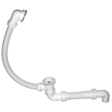 SIPHON DE DRAINAGE TRAVERSANT POUR BAIGNOIRE - HR/SWNP (1/2)