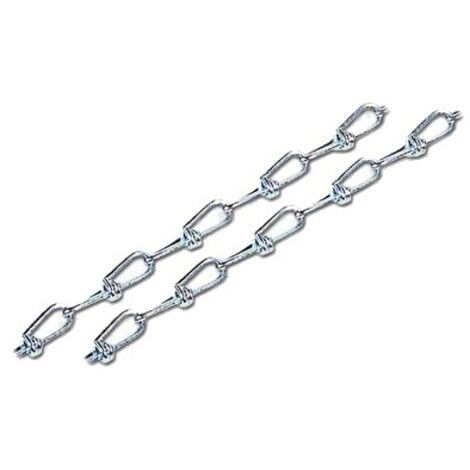 Chaîne à nœuds « VIKTOR » galvanisée 1,6 mm - 30 Mo - LAN W1,6 ZN