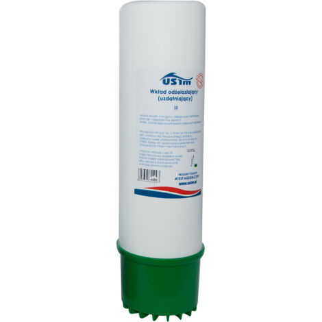 Filtre à eau 10 pouces – Élimination du fer et manganèse – Capacité 5 l/min – Compatible avec boîtier plastique 10" – Ust-M