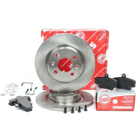 Disques et plaquettes de frein avant Dacia Logan/Sandero – Diamètre 259mm – Type plein – Épaisseur 12mm – Essieu avant (1/5)