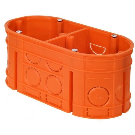 Boîte d'encastrement bipolaire 2x60, Multiwall - M2x60F