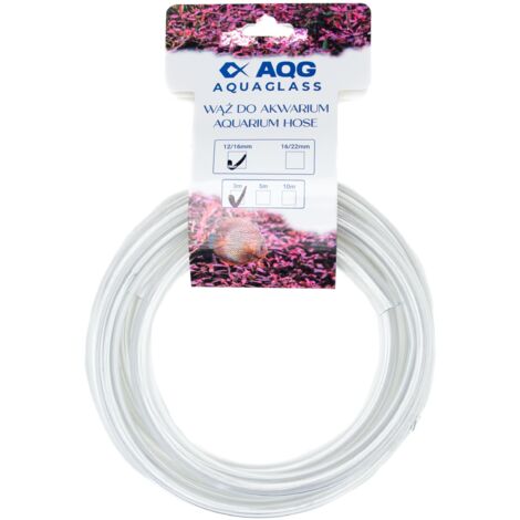 TUYAU TRANSPARENT AQG 12/16MM 3M