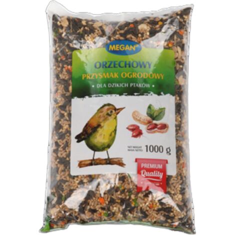 Megan Nut Garden Treat pour oiseaux sauvages 1000 g