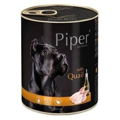 Dolina Noteci Piper - Nourriture humide pour chien aux cailles et aux canneberges, 800 g