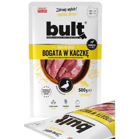 BULT Pâté de canard riche en viande - aliment humide pour chiens - 24 x 500 g