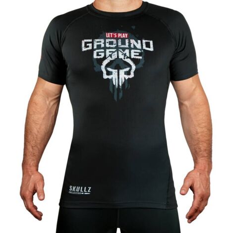 HDTIYUYP Rashguard Manches Courtes Homme - Protection UV Respirant Séchage Rapide Surf Sports Nautiques