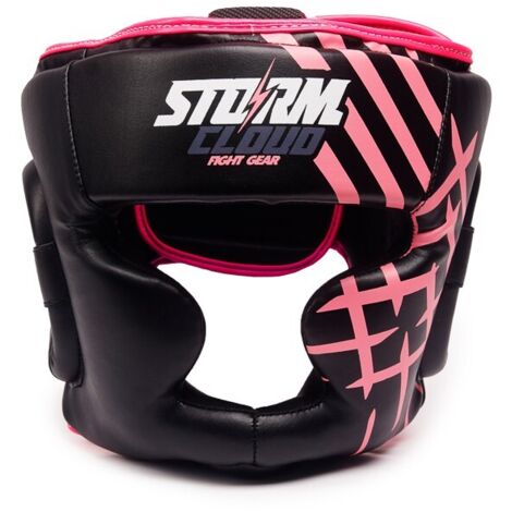 Casque de boxe StormCloud Lynx Noir/Rose L/XL (1/5)