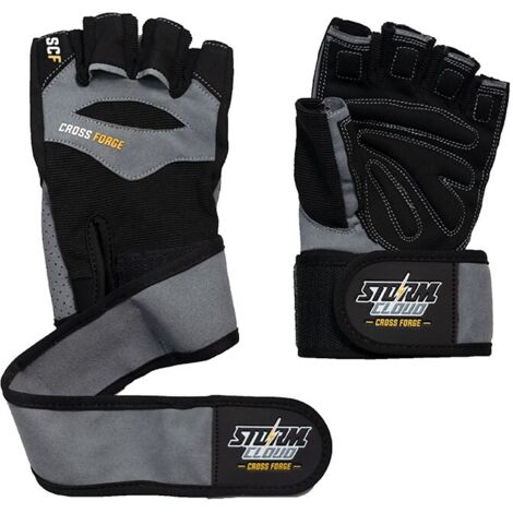 Bulk Gants D’Entraînement – Mitaines Rembourrées, Paume Perforée, Élastique Poignet
