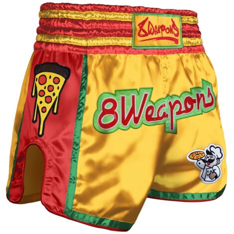 Short Muay Thai 8 Armes Muay Pizza M (1/3)
