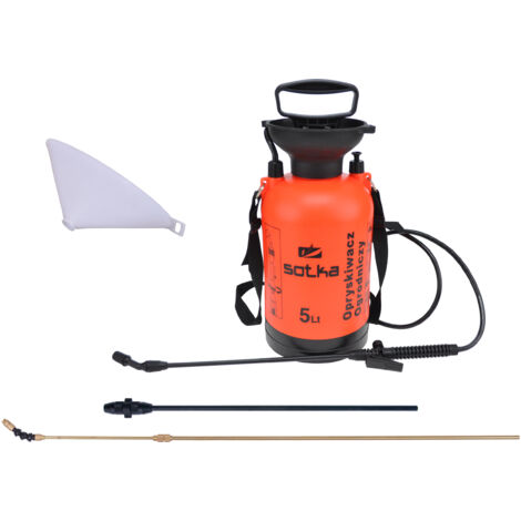 Pulvérisateur 5L, lance C 0,7, connecteur, couvercle