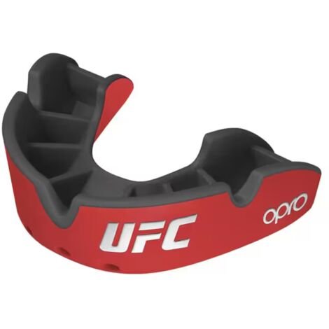 Protège-dents Opro Kids UFC Argent Rouge/Noir (1/5)