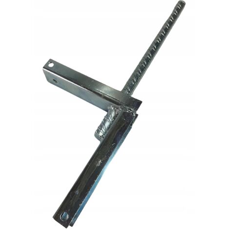 Étrier de tension pour fixation, équerre de protection contre la foudre, acier galvanisé (1/4)