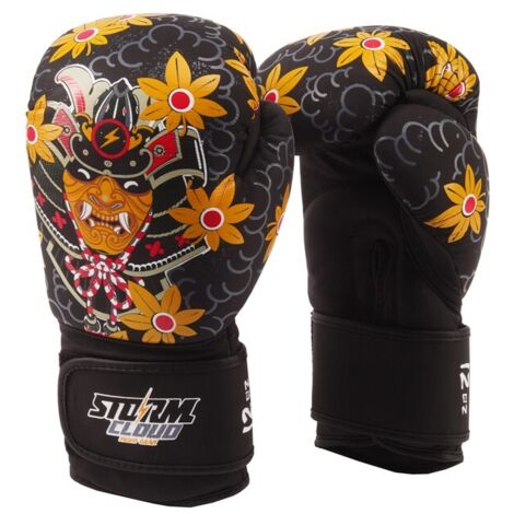 Gants de boxe StormCloud Boxing Pro Daisho RONIN en cuir véritable 14 oz (1/5)