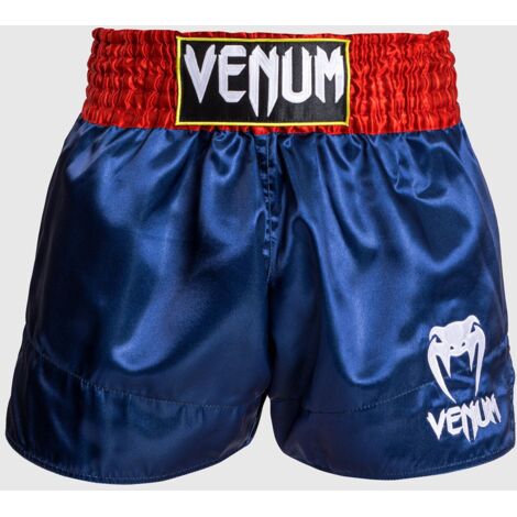 Short de Muay Thaï Venum Bleu/Rouge/Blanc L (1/5)