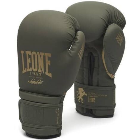 Gants de boxe Leone B&W Military Edition 14 oz (1/5)