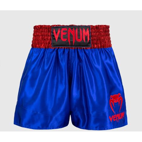 Short de Muay Thai Venum Bleu Marine/Rouge M (1/4)