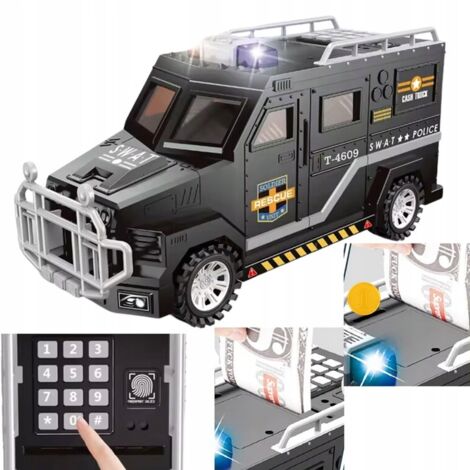 Tirelire Électronique Spider Sécurisée Avec Code - Cadeau Musical Pour Enfants 3-7 Ans