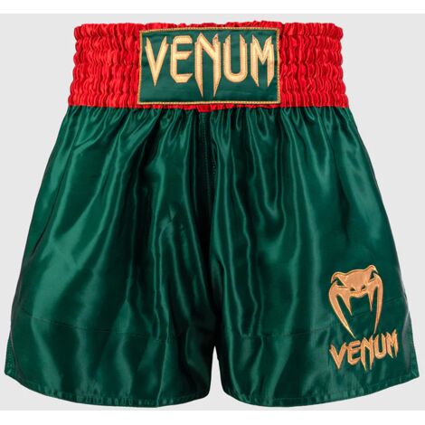 Short Venum Muay Thai Classic Deep Forest Vert L (1/4)