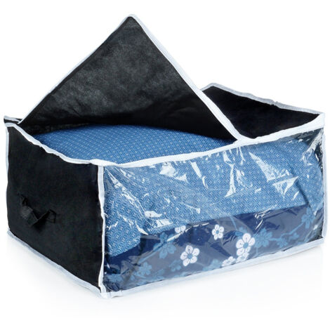 Sac de rangement pour literie, couvertures, vêtements, 87 L