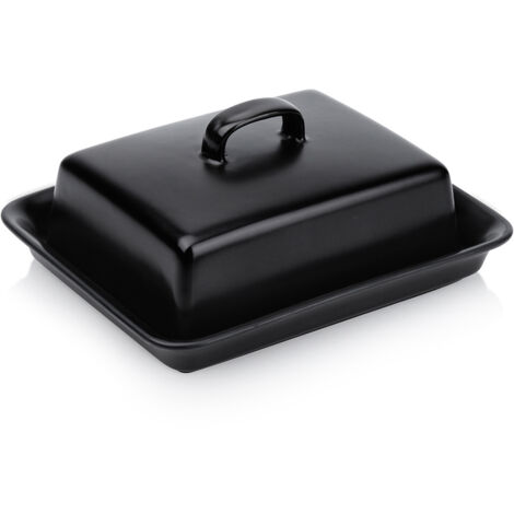 Beurrier en céramique, récipient de cuisine pour conserver le beurre (1/5)