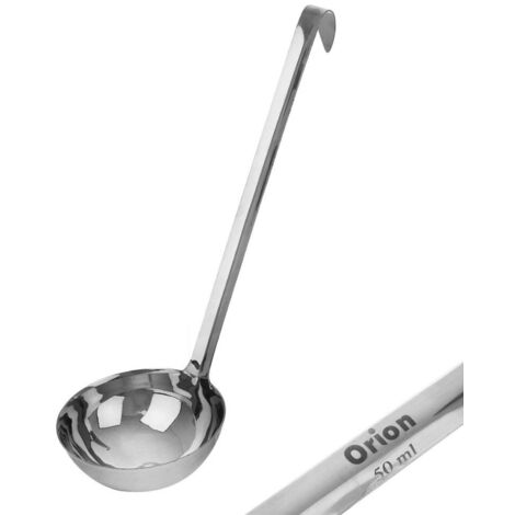 Louche en acier inoxydable pour verser la soupe et la sauce 45 ml