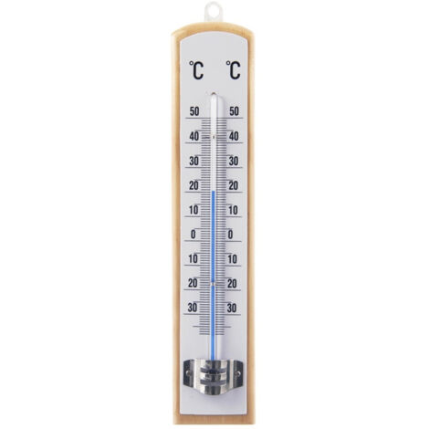 Thermomètre analogique universel pour intérieur et extérieur, montage mural (1/4)