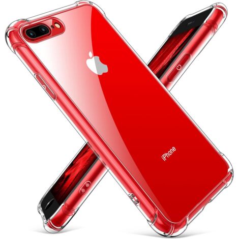 COQUE DE PROTECTION TRANSPARENTE POUR APPLE IPHONE 7 Plus 8 Plus 5,5" COINS RENFORCÉS (1/5)