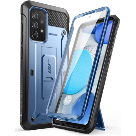 COQUE BUMPER BLEUE POUR SAMSUNG GALAXY A72 (1/5)