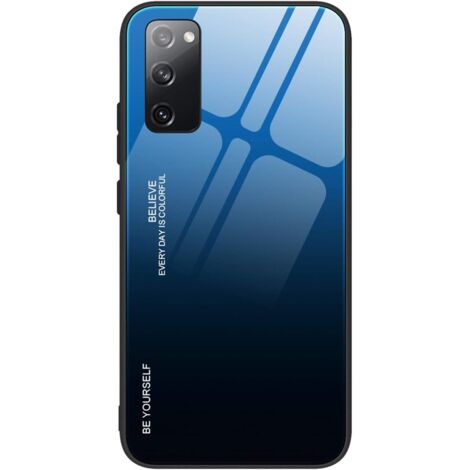 COQUE RENFORCÉE POUR SAMSUNG GALAXY S20 FE 4G/5G BLEU NOIR OMBRE (1/5)