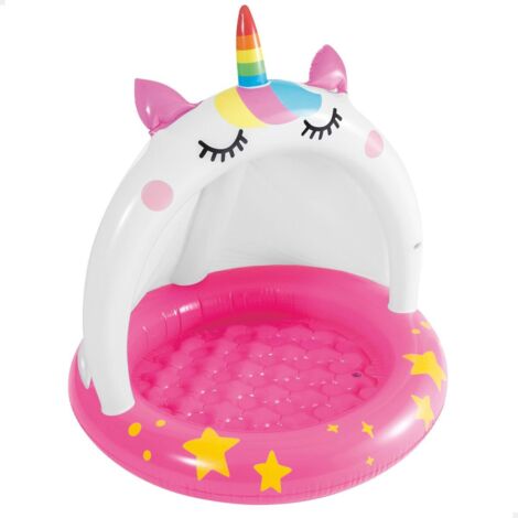 Receveur de douche en forme de chat avec toit 102 x 102 cm Intex 58438 (1/5)