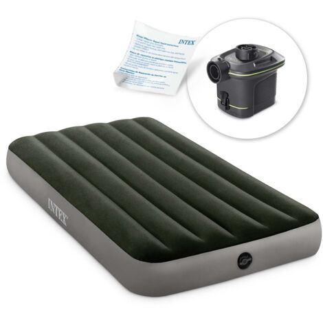 Matelas gonflable 191x99x25 cm avec pompe électrique INTEX 64777