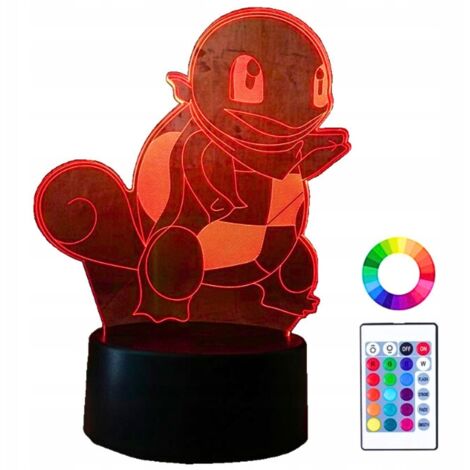 Goupix | Lampe Pokémon Pokeball en cristal - Veilleuse LED
