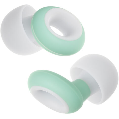 [ ZAT15 ] Bouchons d'oreilles, bouchons d'oreilles Menthe (1/5)