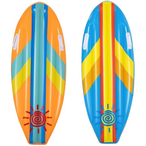 Planche de natation gonflable 114 x 46 cm Bestway 42046 orange (1/5)
