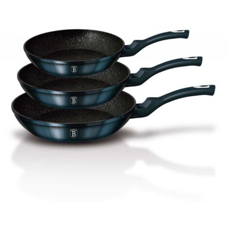 Qdesign - Poêle en Acier Inoxydable Triply 24 cm - Revêtement Nid d'Abeille Antiadhésif - Cuisson Saine, avec Peu de Matières Grasses - Anti-Rayures - Argenté Qdesign - Poêle en Acier Inoxydable Triply 24 cm - Revêtement Nid d'Abeille Antiadhésif - Cuisson Saine, avec Peu de Matières Grasses - Anti-Rayures - Argenté