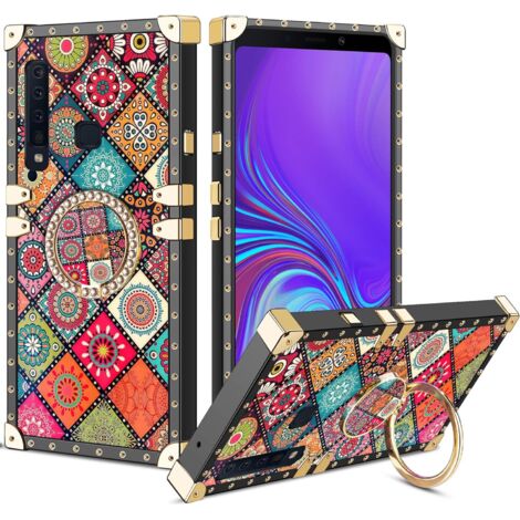 COQUE EN SILICONE POUR SAMSUNG GALAXY A9 2018 MOTIFS MAROCAIN MANDALA RING (1/5)