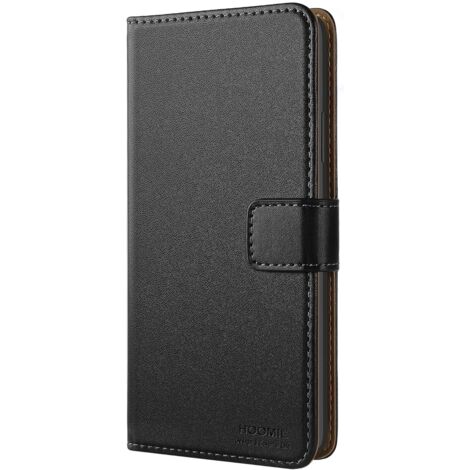 ÉTUI À RABAT POUR XIAOMI POCO M4 PRO 5G ÉTUI NOIR EN CUIR PU ÉLÉGANT (1/4)
