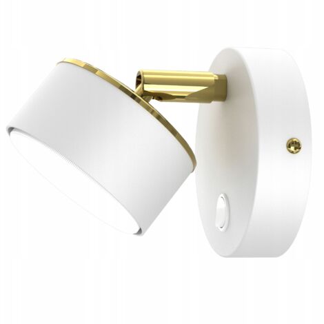 APPLIQUE PLAFONNIER PLAFONNIER SPOT BLANC OR GX53 LAMPE LED POLONAISE (1/5)