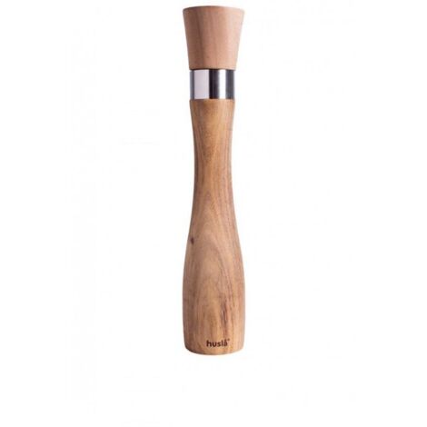 2x Moulins à poivre / sel en bois d'acacia 13 cm - Zeller - Matériel de cuisine