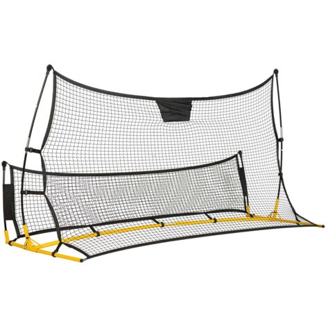 Swpeet Filet De Rebond Entraînement Football Pliable - Tube Épais Kit Corde - Idéal Jardin Et Pratique Football Swpeet Filet De Rebond Entraînement Football Pliable - Tube Épais Kit Corde - Idéal Jardin Et Pratique Football