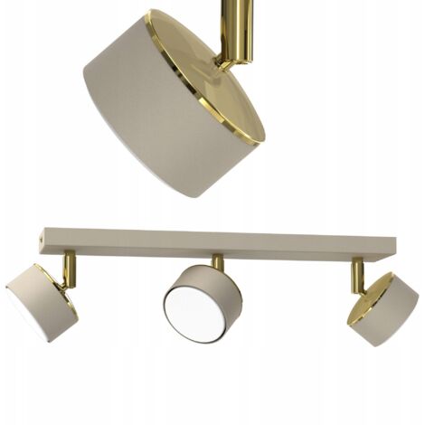 PLAFONNIER KASHMIR GX53 LAMPE LED POLONAISE 3 ampoules (1/5)