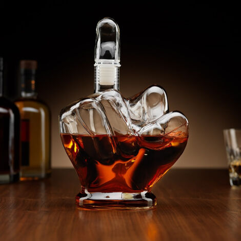Carafe à Décanter En Verre Borosilicate Forme Réservoir 500ml - Idéal Saint-Valentin Et Fêtes