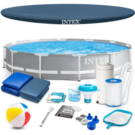 Piscine de jardin tubulaire 366 x 76 cm 16-en-1 INTEX 26712