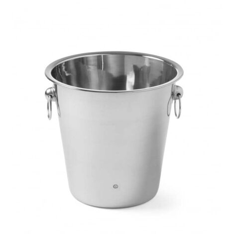 Seau à glace, seau à vin et à champagne en acier 3,3 L - Hendi 593202 (1/2)