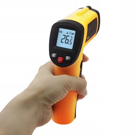 THERMOMÈTRE LASER SANS CONTACT PYROMÈTRE -50 +550 (1/5)
