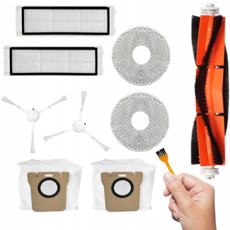 Kit aspirateur robot Xiaomi Mi X10+/X20+ : filtres, brosses, serpillères, sacs (1/5)