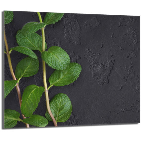 Protection de plaque de cuisson en verre 60x52 Menthe