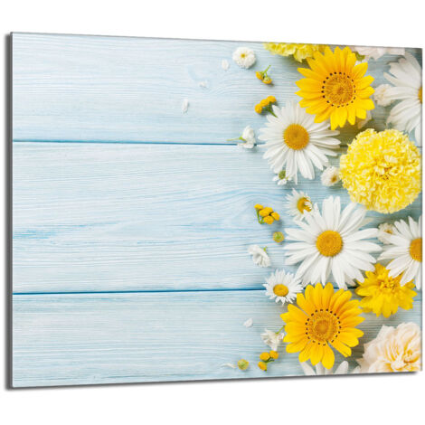 Protection de plaque de cuisson en verre 60x52 Camomille (1/5)